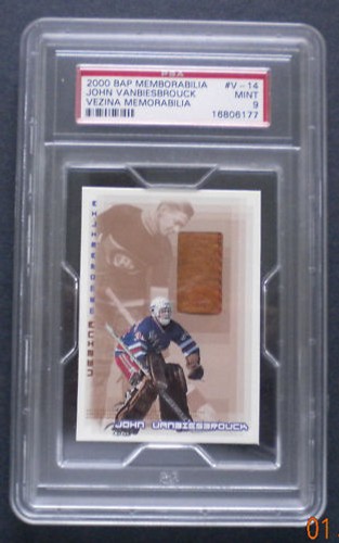 Psa 2000 vezina memorabilia - 9,
