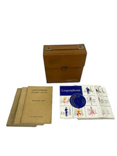 Linguaphone Spanish Course 45rpm Vinyl with Guidebooks and Case Charity Listing
