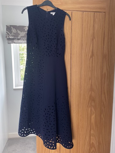 Whistles navy dress - navy, out