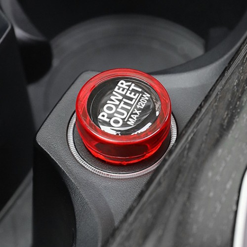 Red car cigarette lighter - red,