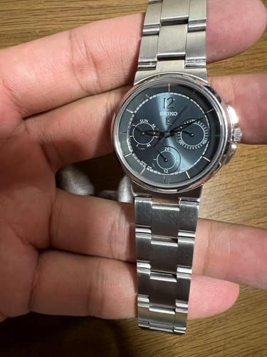 Seiko chronograph stainless - chronograph,