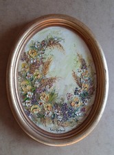 VINTAGE, OIL ON BOARD by KATE