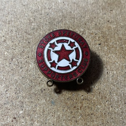 Stoke vintage speedway - speedway, badge