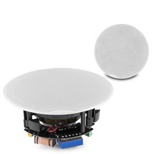 PD FCS8 8" Low Profile Ceiling Speakers Pair | High Power 320W Coaxial