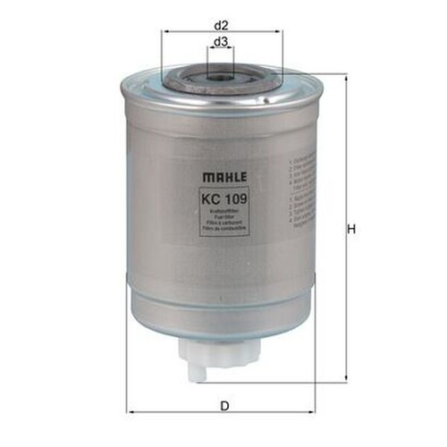 Fuel filter for - for, ldv