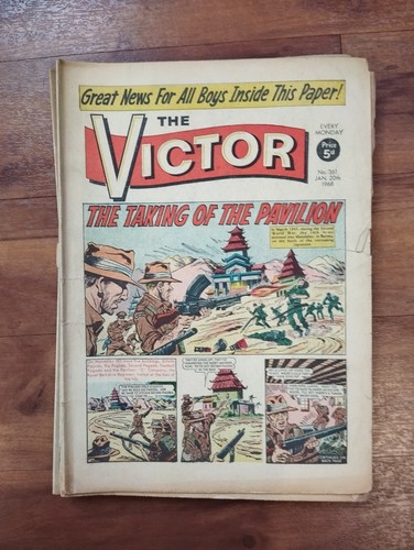 Victor comic back issues 1962 - issues,
