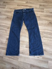 MENS LEVI 512 DARK BLUE BOOTCUT JEANS W36 L32 GOOD CONDITION  ?
