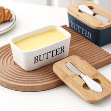 Ceramic French Butter Dish