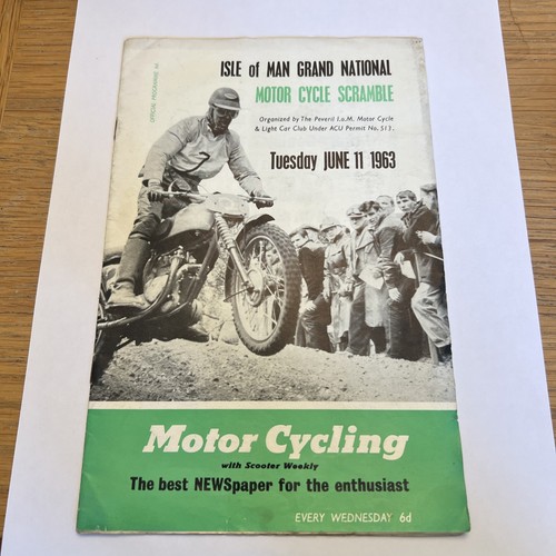 Vintage isle man - man, motor