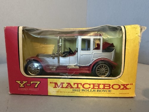 Vintage matchbox rolls - matchbox, royce