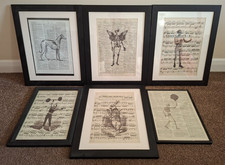 Collection of 6 framed