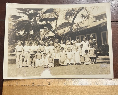 Vintage photo school children - vintage,