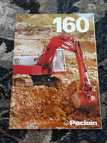 Poclain 160 excavator brochure - poclain,