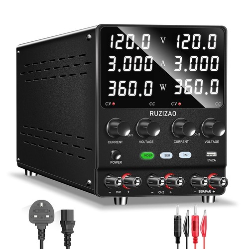 Dual bench power supply 600w - bench,