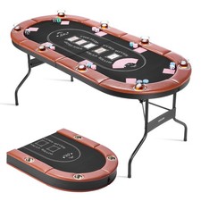 VEVOR 8 Player Oval Foldable