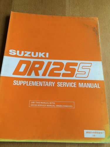 Genuine suzuki dr125sg - genuine, (oe)