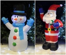Christmas Inflatable LED Santa