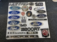 Classic Car Badges Collection