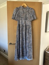 Whistles Blue Leopard Print