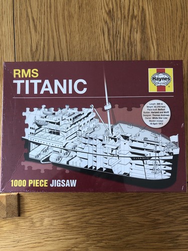 Haynes rms titanic jigsaw - titanic,