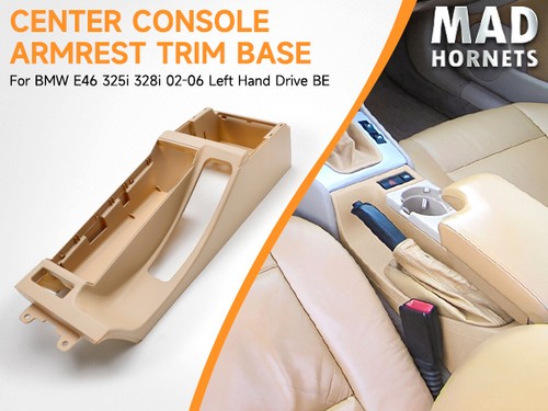 Center console armrest trim - console,