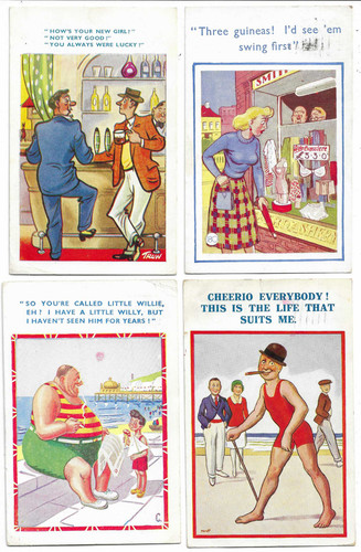 Mixed lot comic saucy - lot,