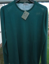 JOHN SMEDLEY Men's Green 100%