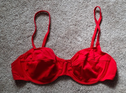 Red underwired bikini - bikini, 36b