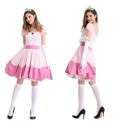 Costume super mario pink fancy - costume,
