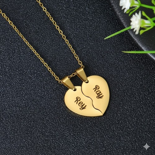 Personalized couple heart - personalized,