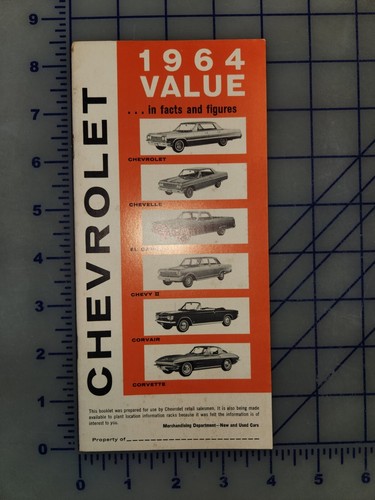 1964 chevrolet car - chevrolet, value