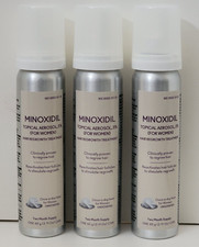 3 pk MINOXIDIL TOPICAL AEROSOL