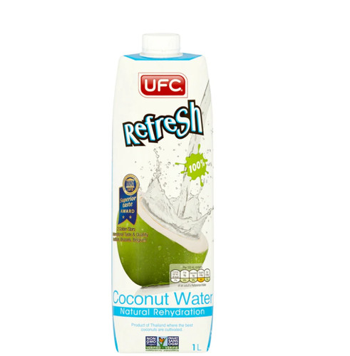 Ufc 100 coconut water - 100%, litre