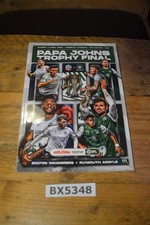 Bolton Wanderers V Plymouth Argyle Papa Johns Trophy Final 2023 Programme