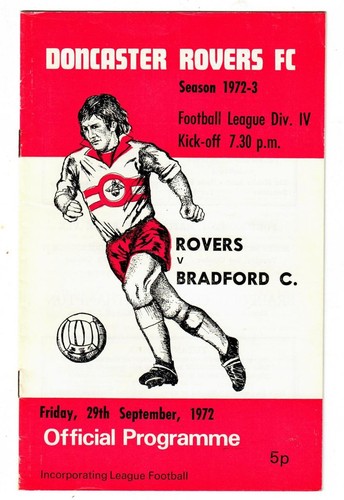 Doncaster rovers 1972 - doncaster,