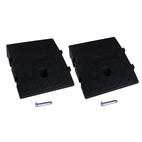2pcs curb ramp portable - 2pcs,