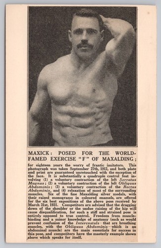Maxick maxalding exercise - maxick, f