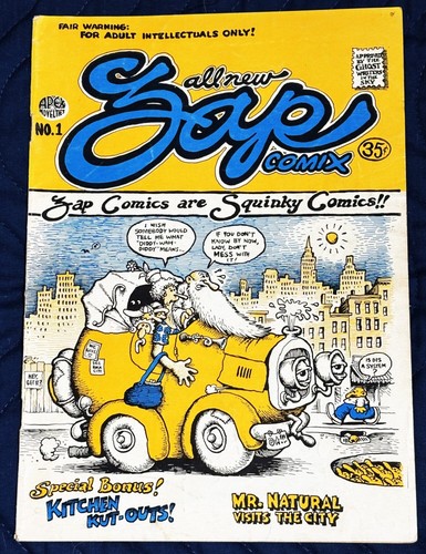 Crumb all new zap comix - r, #1