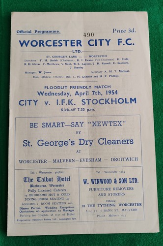 Worcester city stockholm - worcester,