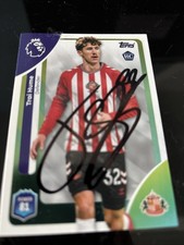 MATCH ATTAX 2026 TRAI HUME SUNDERLAND SIGNED