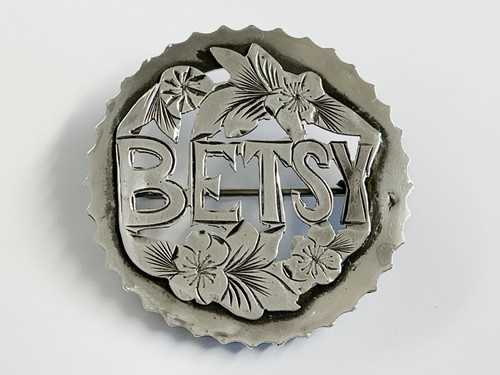 Antique sterling silver betsy - silver,