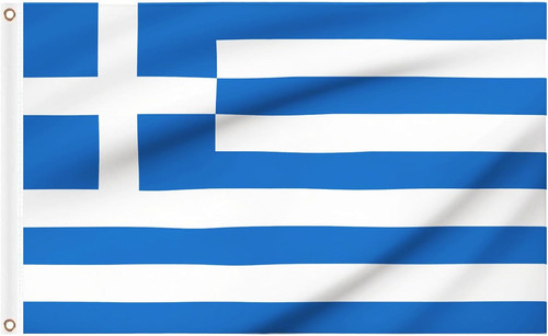 Greece flag 5ft 3ft large - x, 3ft,