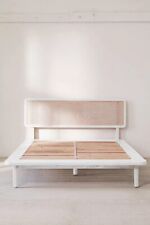 Urban Outfitters Marte Rattan White King Bed R36 Rrp £649.00