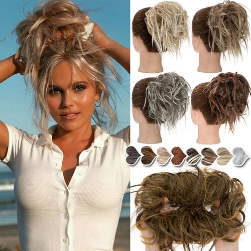 Large messy bun - messy, as
