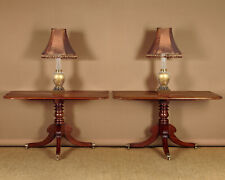 Antique Regency Pair of Mahogany Side Tables c.1820