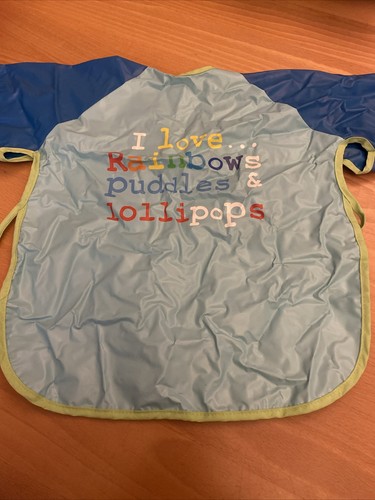 Blue green child apron - child’s,