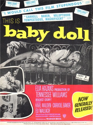 Baby doll 1956 - doll, magazine