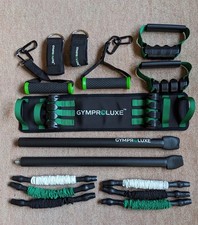 Gymproluxe Portable Gym Resistance Band Home Gym with Carry Bag