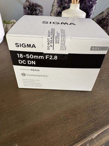 Sigma 50mm dc dn - 18-50mm,