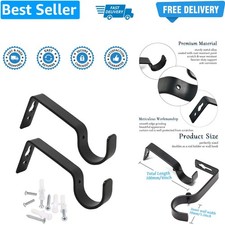Iron Curtain Pole Brackets